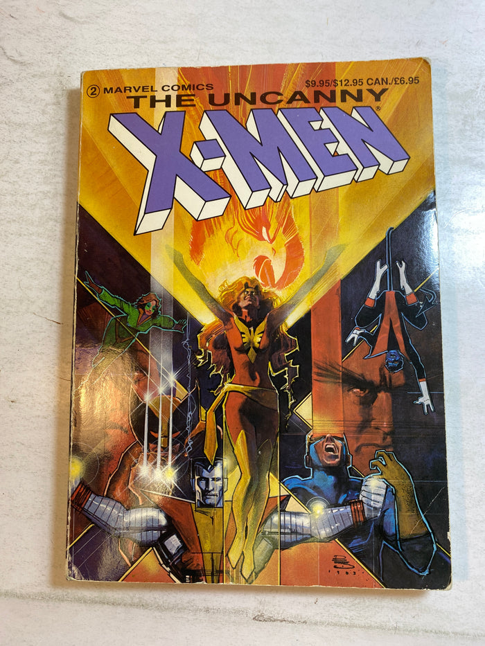 Uncanny X-Men 2 Graphic Novel Marvel 1984 SC