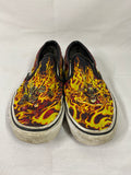Vans Classic Slip-On Samurai Rising Flames Shoes