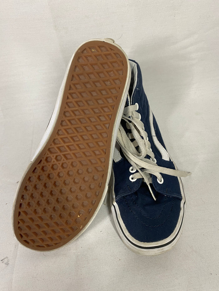 Vans Sk8-Hi Sneakers in Navy Blue Men's Size 6/Women's Size 7.5