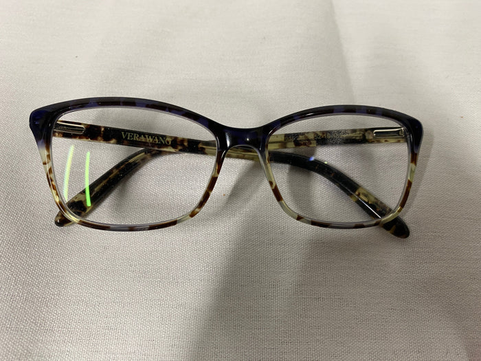 Vera Wang Blue and Brown Tortoiseshell Glasses