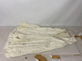Vintage 1875 White Linen Infant's Petticoat