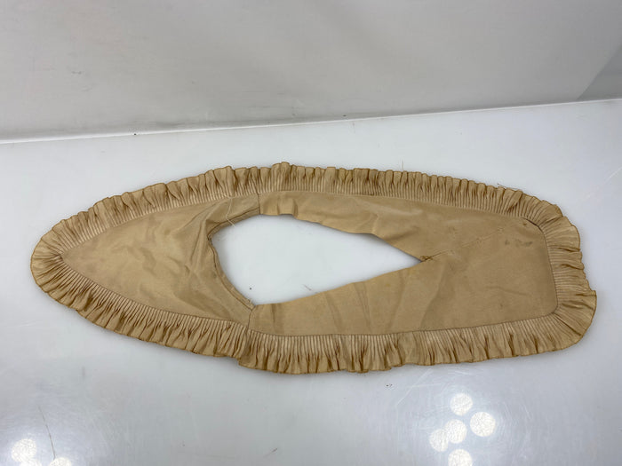 Vintage 1910s Beige Silk Collar