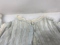 Vintage 1910s Light Blue Baby's Dress with Lace Details