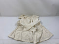 Vintage 1910s White Linen Infant's Dress with Lace Details