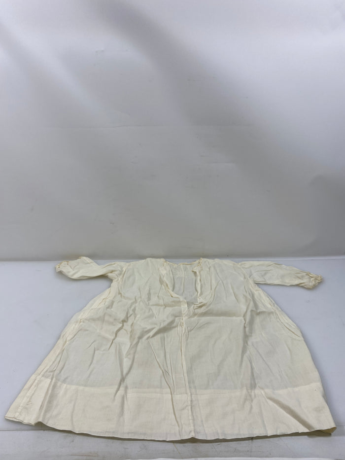 Vintage 1910s White Linen Infant's Dress