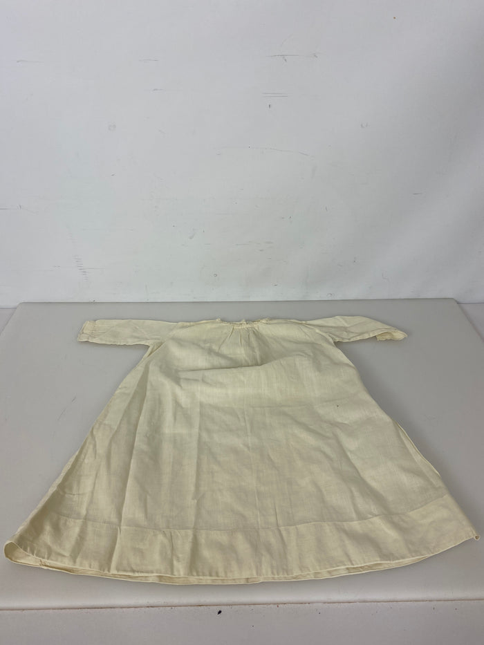 Vintage 1910s White Linen Infant's Dress