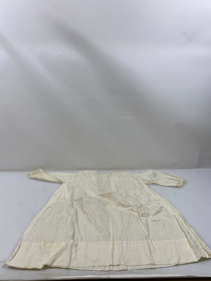 Vintage 1910s White Linen Infant's Dress