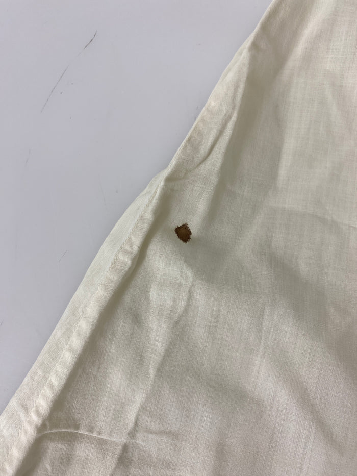 Vintage 1910s White Linen Infant's Dress