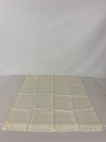 Vintage 1930s-1940s White Linen Handkerchief
