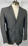 Vintage 1950's Gray Pinstripe Suit Jacket Men's Size Unknown