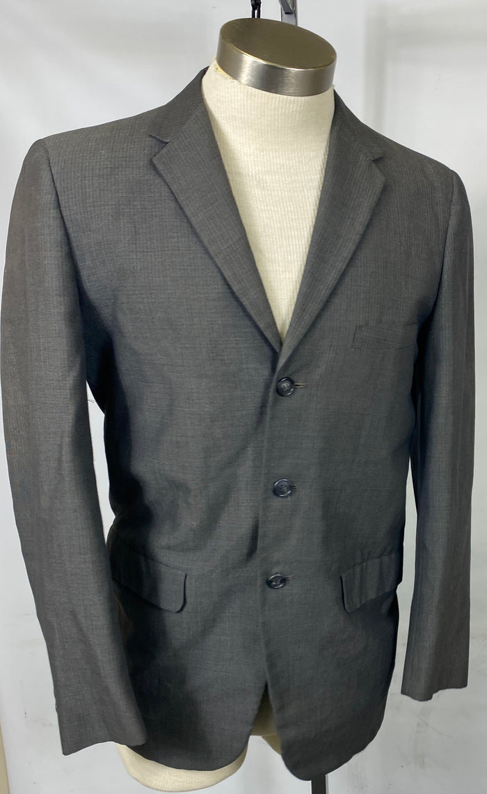 Vintage 1950's Gray Pinstripe Suit Jacket Men's Size Unknown