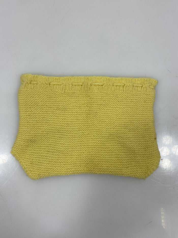 Vintage 1950's Yellow Knitted Baby Pants
