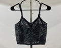Vintage 1960s "Mardi Bra" Black Lace Brassiere