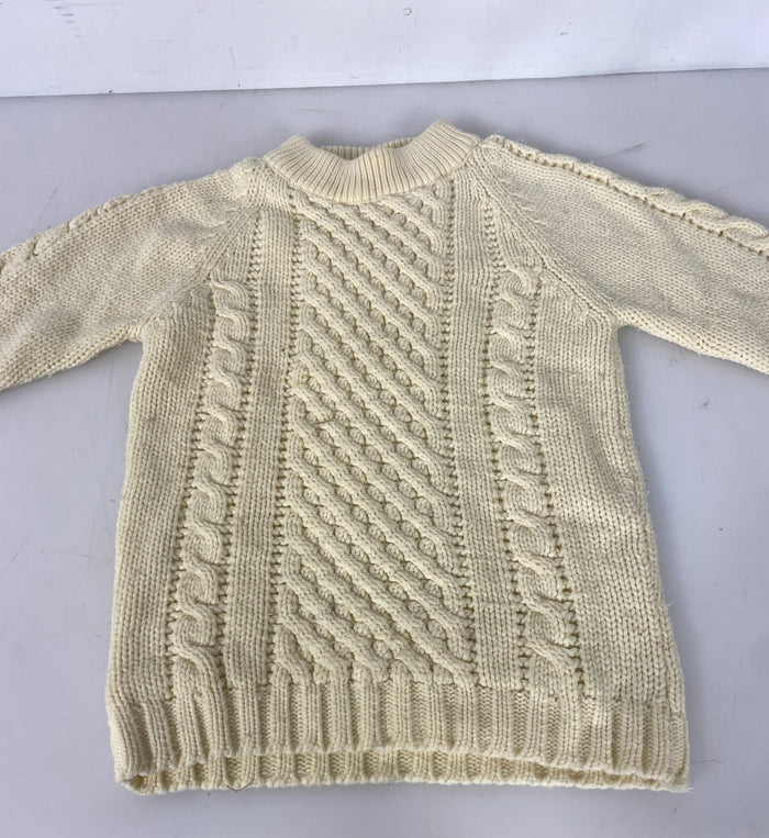 Vintage 1970's White Knitted Sweater