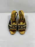 Vintage Beaded Heeled Shoes