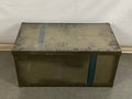 Vintage Green Travel Trunk Brass Hardware #2