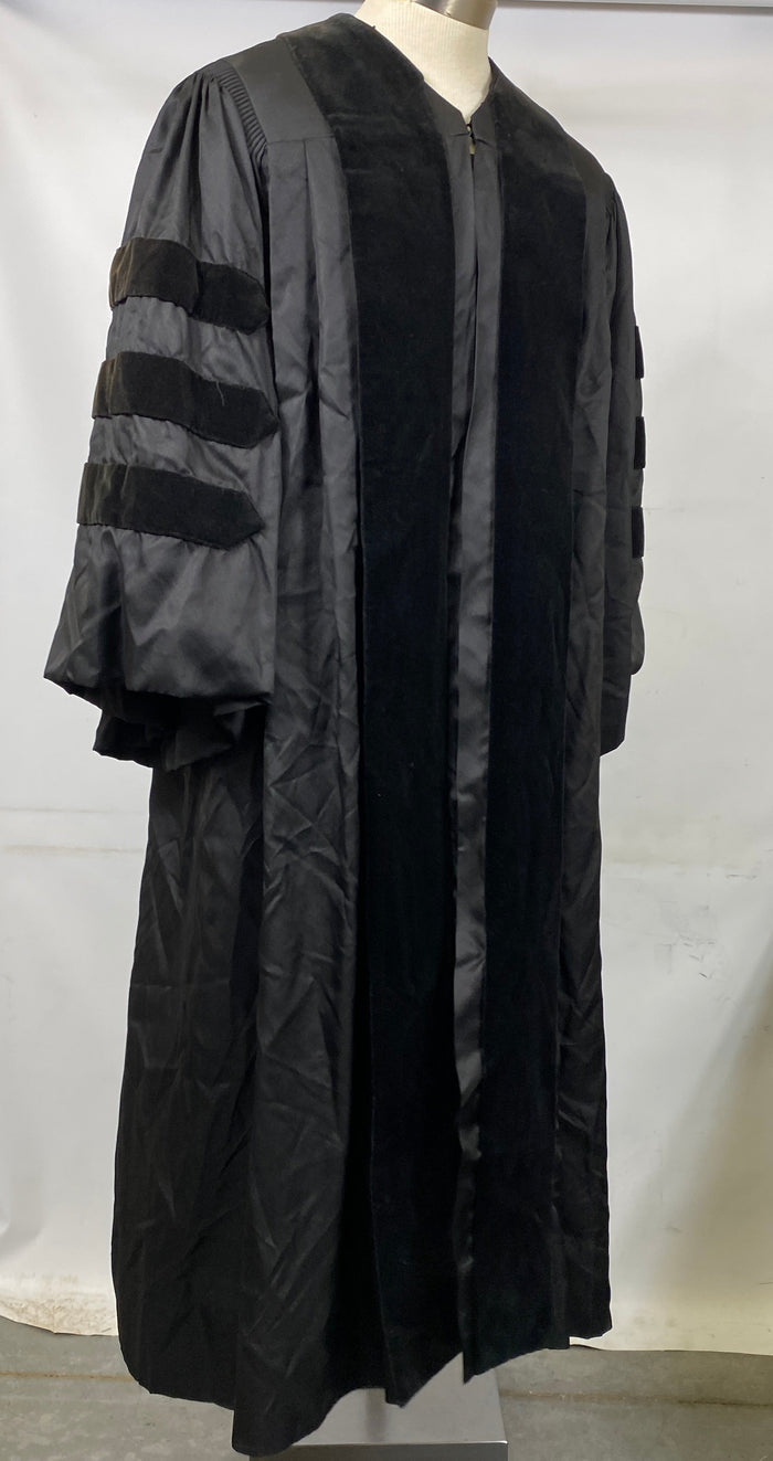 Vintage Honorary Black Graduation Robe