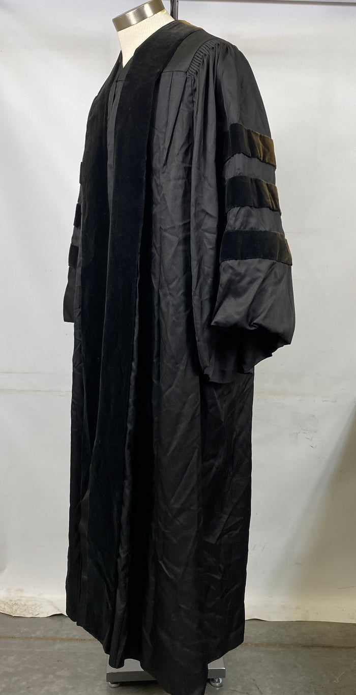 Vintage Honorary Black Graduation Robe