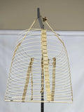Vintage Wire Bustle Cage Hoop Skirt #1