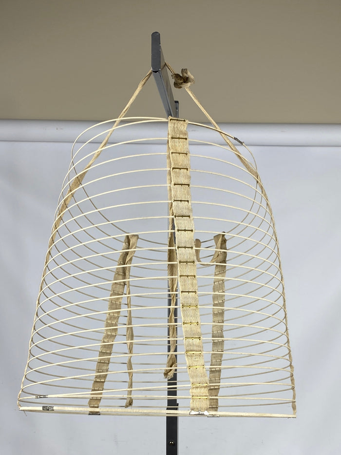 Vintage Wire Bustle Cage Hoop Skirt #1