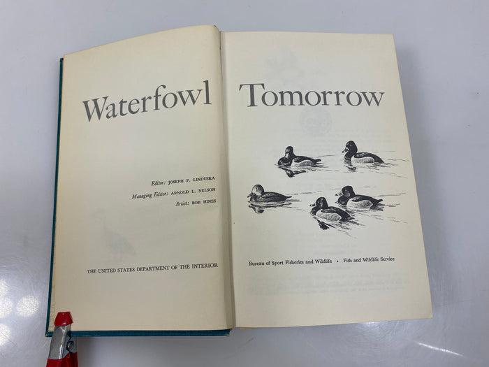 Waterfowl Tomorrow by Linduska 1964 HC