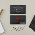 Wearingeul dip nibs set shown with packaging and multiple nibs.