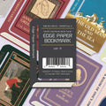 Wearingeul Edge Paper Bookmarks World Literature A set displayed with classic literature book covers.