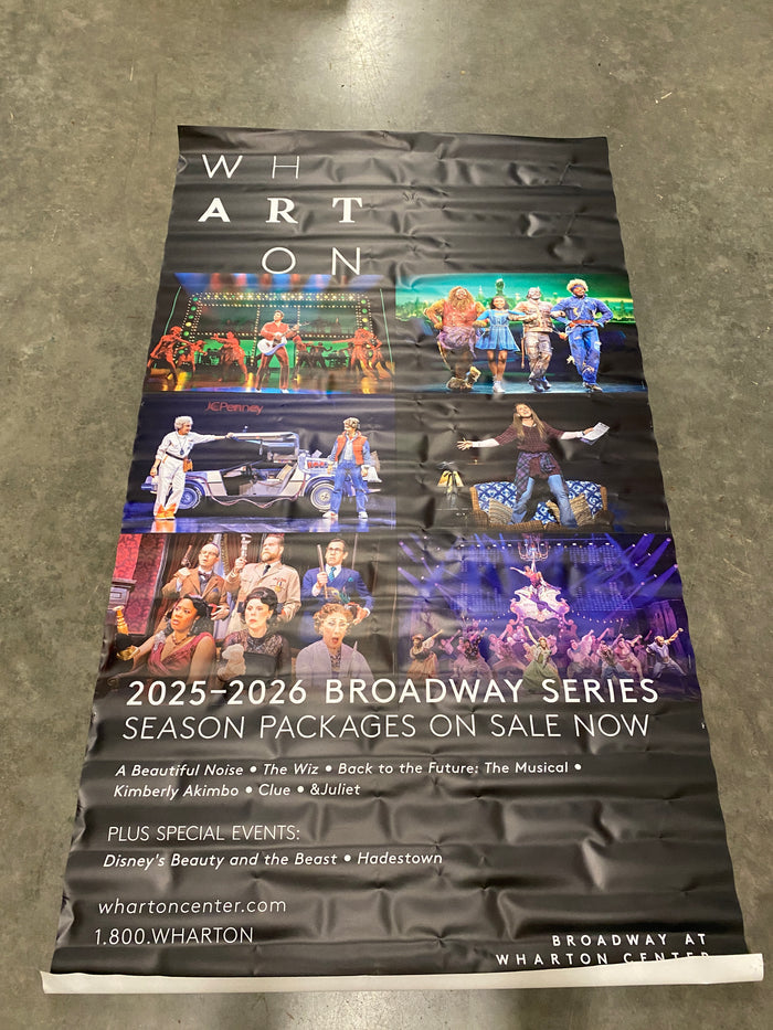 Wharton Center '2025-2026 Broadway Series Season Packages' Promotional Poster