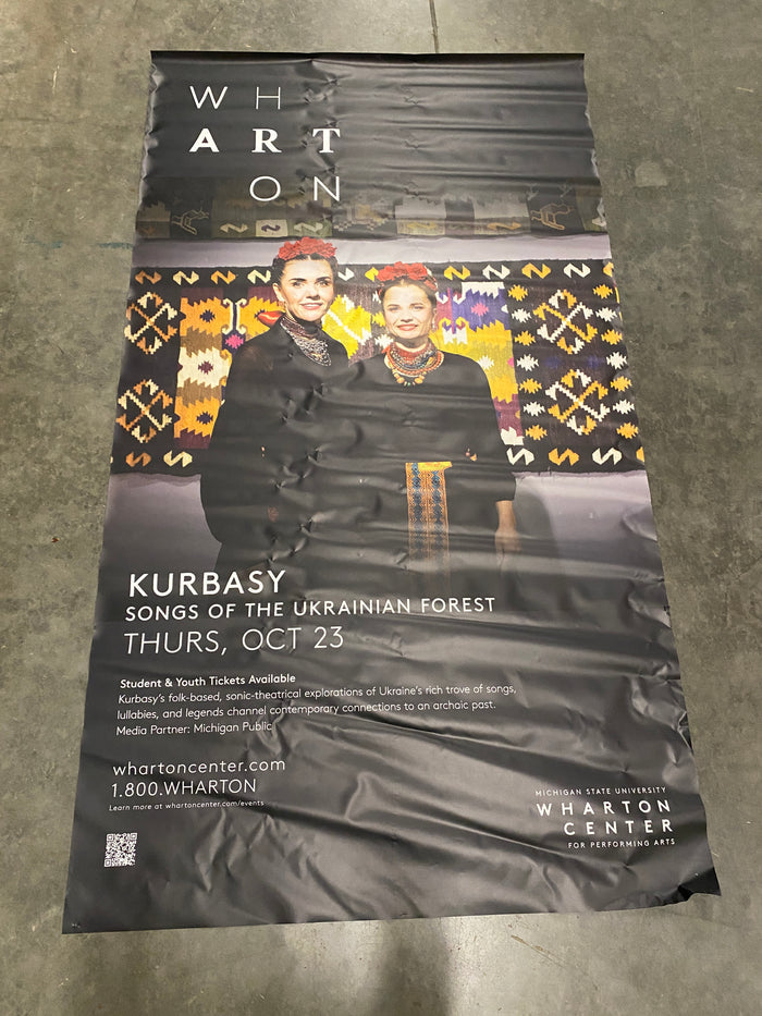 Wharton Center 'Kurbasy Songs of the Ukrainian Forest' Promotional Poster
