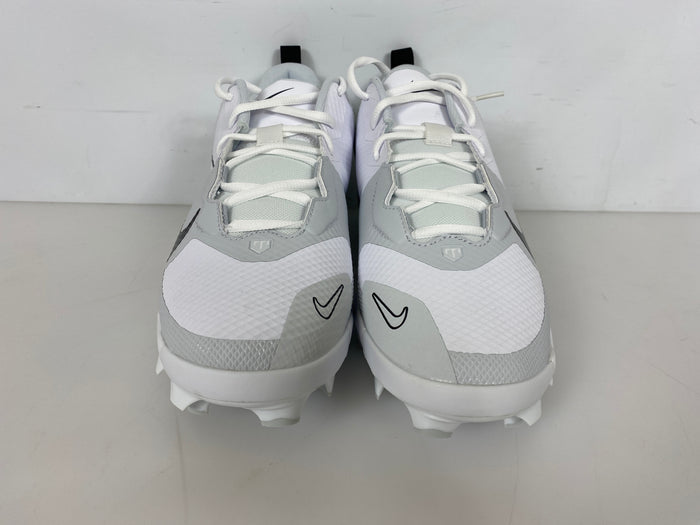 Nike White Force Trout 9 Pro MCS Baseball Cleats Men's Size 11.5