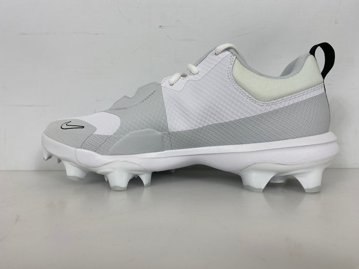 Nike White Force Trout 9 Pro MCS Baseball Cleats Men's Size 11