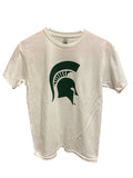 White Jr. Spartans T-Shirt Kid's Size L