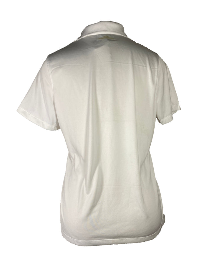White Spartan Spirit Shop College of Nursing V-Neck Shirt Women's Size XXL