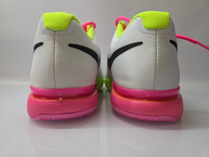 Nike White Zoom Vapor 9.5 Tour Tennis Shoes Women's Size 10