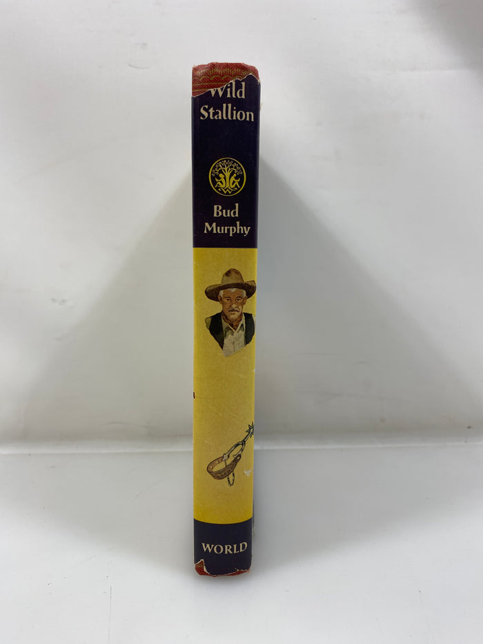 Wild Stallion by Bud Murphy World Junior Library 1952 HCDJ