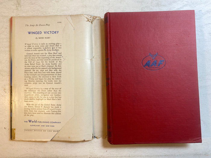 Winged Victory by Moss Hart 1944 HCDJ
