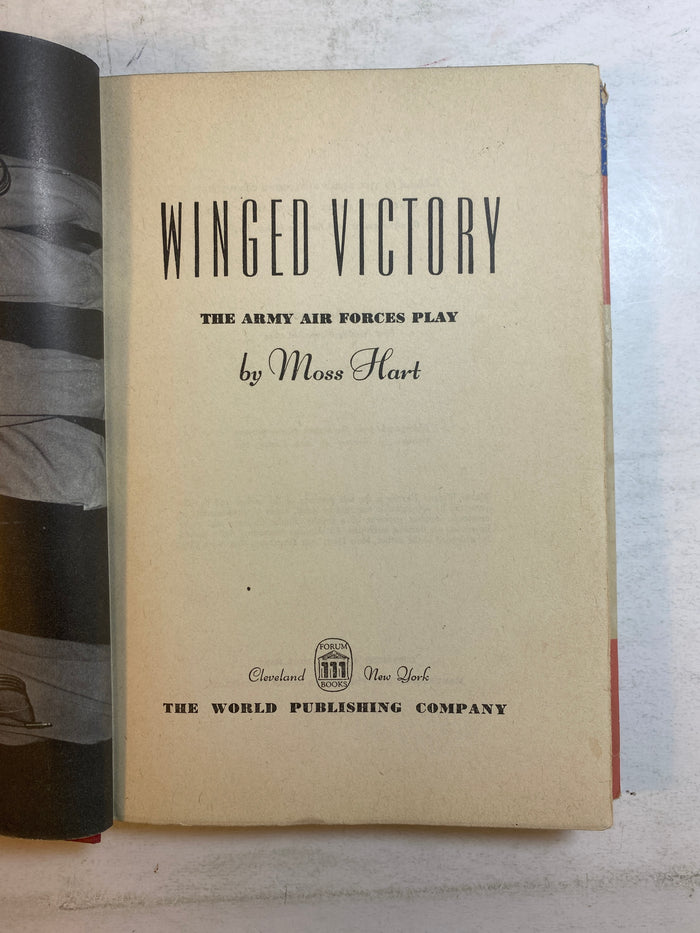 Winged Victory by Moss Hart 1944 HCDJ