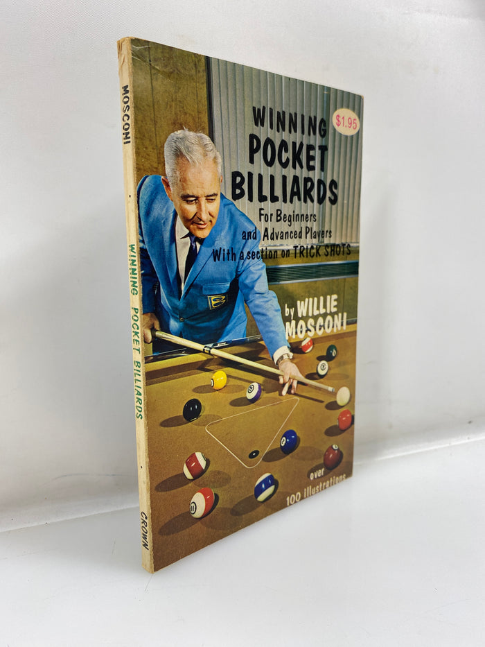 Winning Pocket Billiards by Willie Mosconi 4th Print 1966 SC