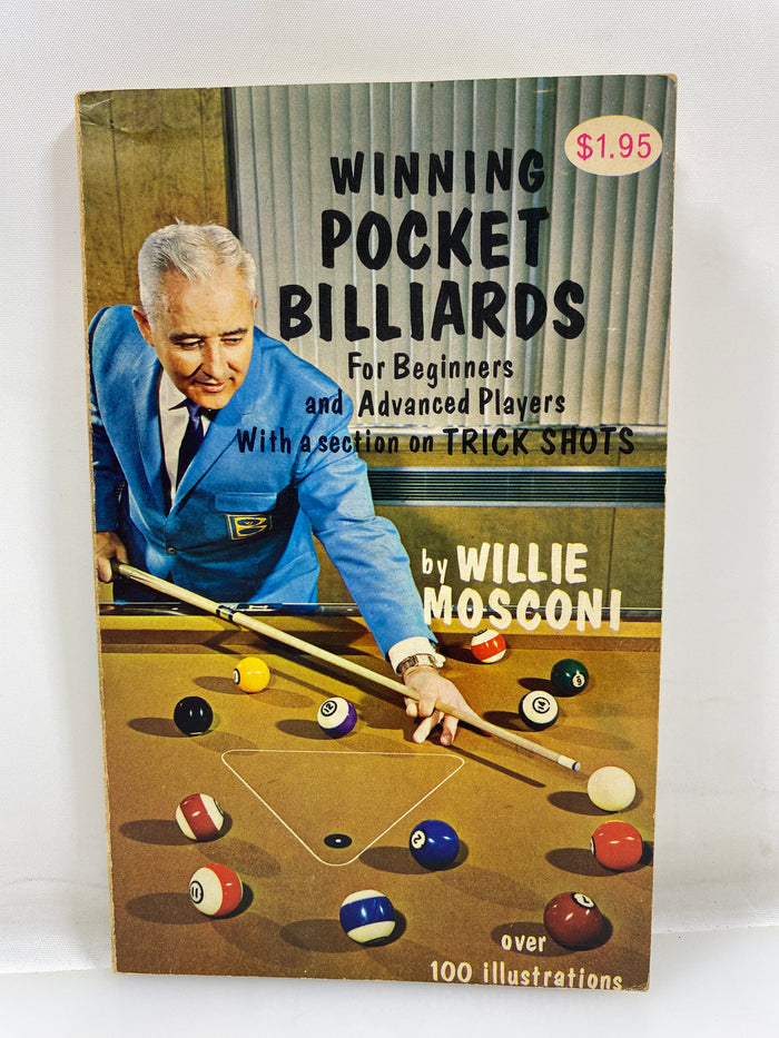 Winning Pocket Billiards by Willie Mosconi 4th Print 1966 SC