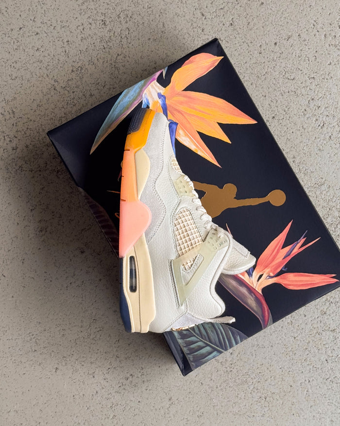 Nike Wmns Air Jordan 4 Retro *Birds of Paradise* onfeet