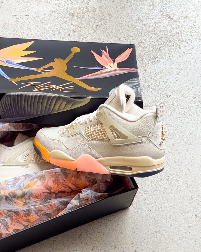 Nike Wmns Air Jordan 4 Retro *Birds of Paradise* onfeet