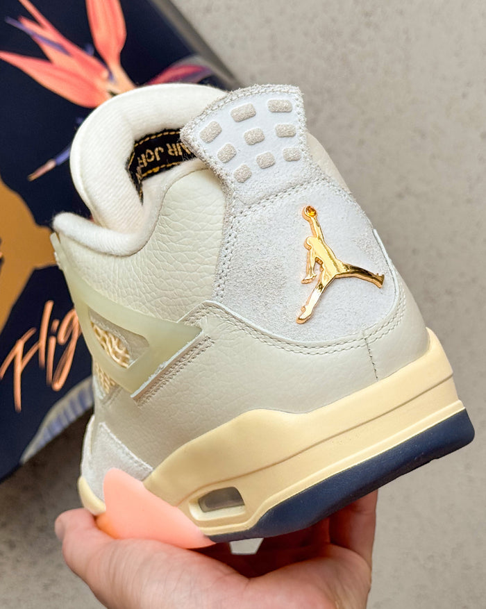 Nike Wmns Air Jordan 4 Retro *Birds of Paradise* onfeet