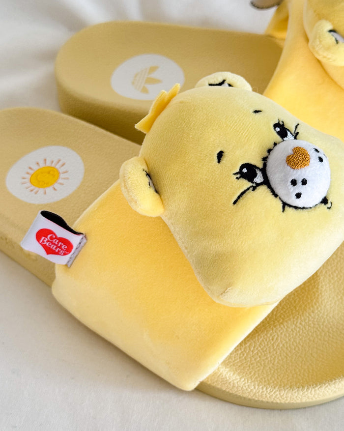 Adidas x Care Bears Adilette W onfeet