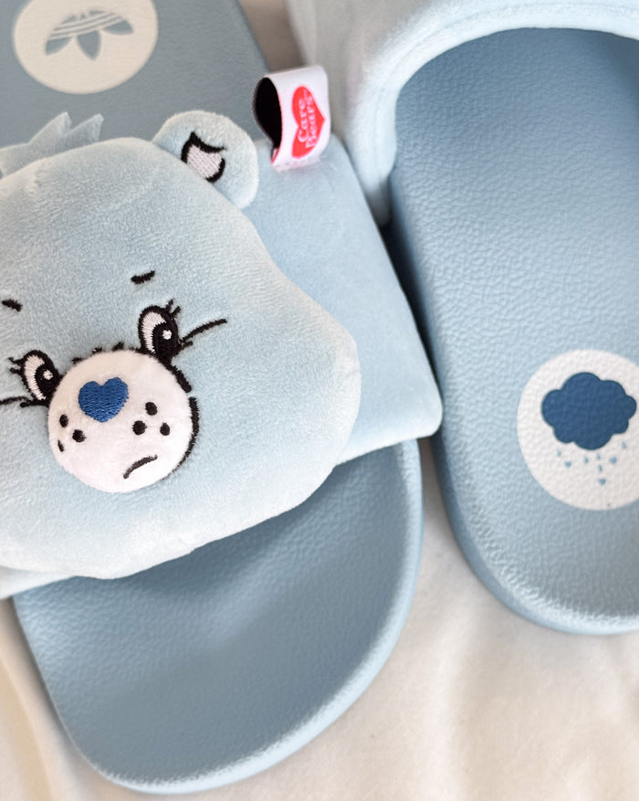 Adidas x Care Bears Adilette W onfeet