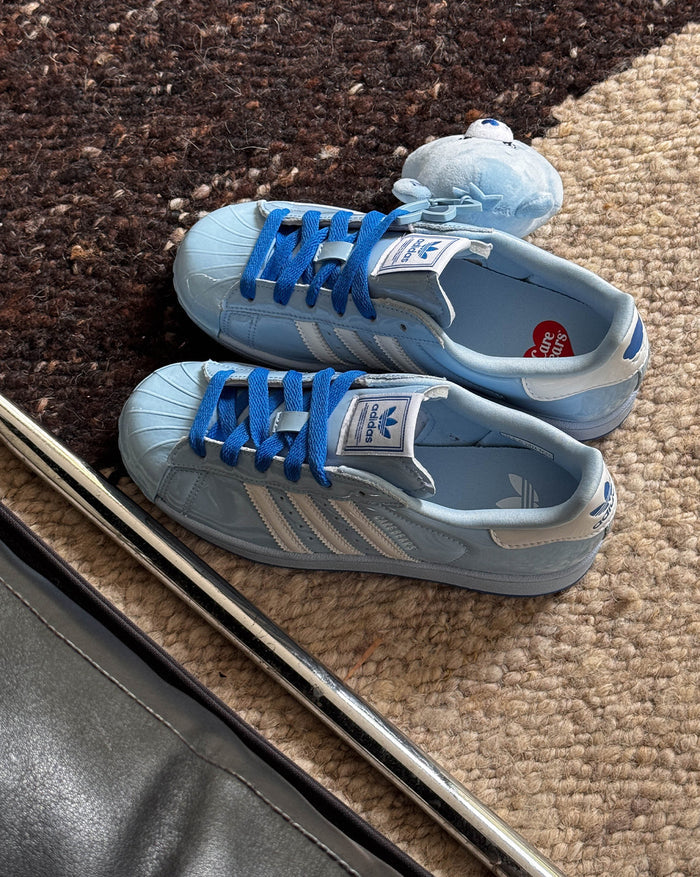 Adidas x Care Bears Superstar II W onfeet