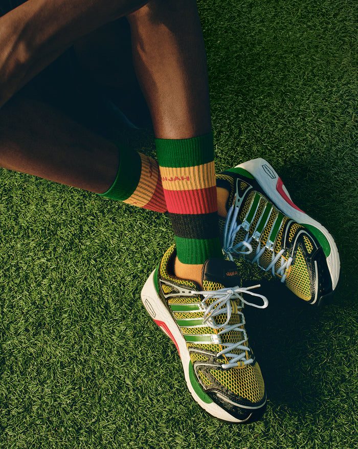 Adidas x Jah Jah Adistar Control 5 onfeet