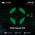 X-Raypad Jade Air Green Mouse Skates – Finalmouse Ultralight 2 / Starlight-12 / UltralightX (ULX)