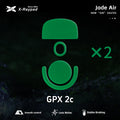 X-Raypad Jade Air Green Mouse Skates – Logitech G Pro X Superlight 2c (GPX 2c)