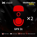 X-Raypad Obsidian Ultra Mouse Skates for Logitech G Pro X Superlight 2c (GPX 2c)