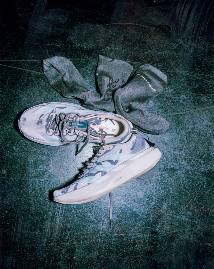 Adidas x Song for the Mute Adizero Evo SL *Woven* onfeet